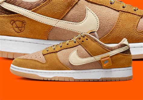 nike dunks teddy bear